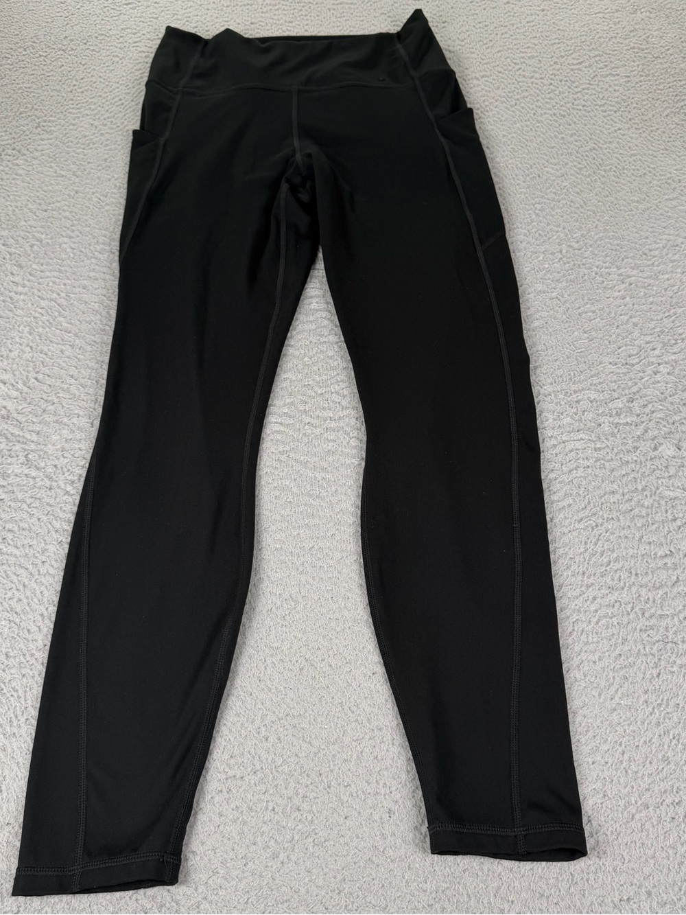 Fabletics Leggings Womens Large Black Pull On Stretch Athletic Yoga Gym Preppy
